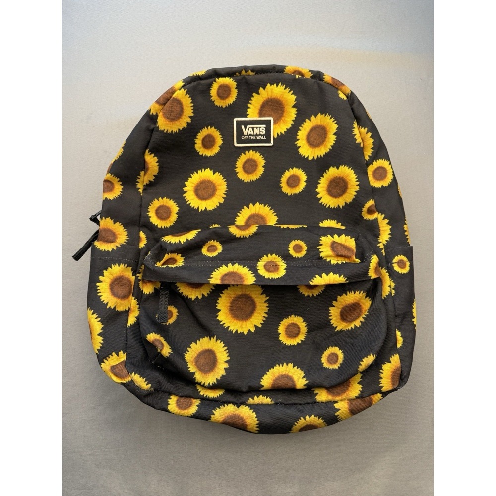 Vans Old Skool H2O Backpack - Black / Sunflowers Back to School